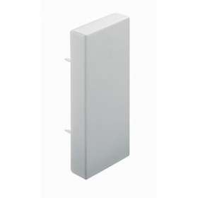 Embout à visser - Pour goulotte de distribution Viadis 60x40mm -PVC Blanc Artic|Planet wattohm-PLW16364