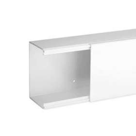 Goulotte de distribution non cloisonnable TA-E 120x80 1 compartiment blanche|Iboco-IBOB00359