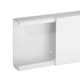 Goulotte de distribution non cloisonnable TA-E 120x40 1 compartiment blanche|Iboco-IBOB00330