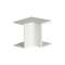 Angle intérieur pour TA-E 40x25 blanc