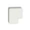 Angle plat pour TA-E 40x25 blanc