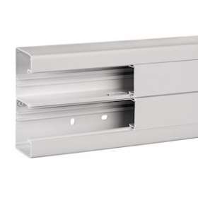 OptiLine 45 - goulotte PVC 2 compartiments 140x55x2000mm - au mètre linéaire|Schneider Electric-SCHISM10300P