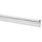 Goulotte Logix Universel-130x50mm-1 compartiment-Sans couvercle-PVC Blanc Artic