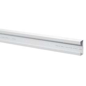 Goulotte Logix Universel-130x50mm-1 compartiment-Sans couvercle-PVC Blanc Artic|Planet wattohm-PLW48006