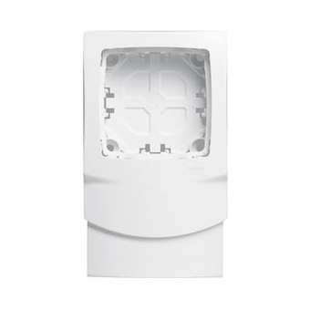 Cadre Appareillage saillie 1 poste pose long moulures DLPlus ép. 12,5mm - blanc|Legrand-LEG031404