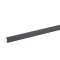Couvercle largeur 45mm pour goulotte Logix45, colonne, colonnette - PVC Noir