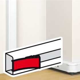 Couvercle pour goulottes Mosaic 50x80/130/180 - blanc antimicrobien|Legrand-LEG075729