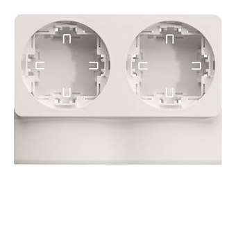 ateha support double pour ATA12x20/30 Pure|Hager-HAGATA123929016