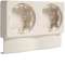 Support double appareillage saillie ateha pour ATA16x30 Pure