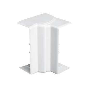 Angle intérieur variable 80DEGà 120DEG-Pour goulotte Logix, Logix ZH 130x50mm-Bl|Planet wattohm-PLW48007