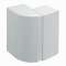 Angle extérieur variable +ou-5DEG- Pour goulotte distribution Viadis 60x40mm-Bla