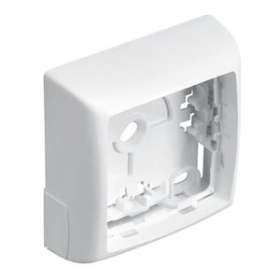 Cadre d'extrémité Appareillage Saillie Legrand - Pour moulure Keva 22x12mm-Blanc|Planet wattohm-PLW11810