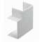 Angle plat - Pour goulotte de distribution Viadis 40x25mm - PVC Blanc Artic