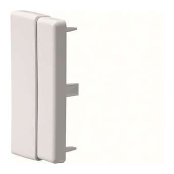 Embout lifea pour LF/LFF60110 et LF/LFF40110 RAL 9010 blanc paloma|Hager-HAGLFF601169010