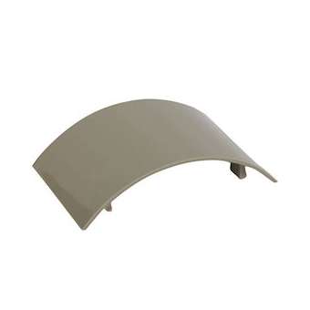 Angle plat pour passage de plancher 75x18mm gris RAL7030|Legrand-LEG030019