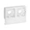 Boîtier double pour appareillage saillie LegrandTM sur Optima TM 34x16 blanc
