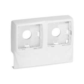 Boîtier double pour appareillage saillie LegrandTM sur Optima TM 34x16 blanc|Iboco-IBOB08859