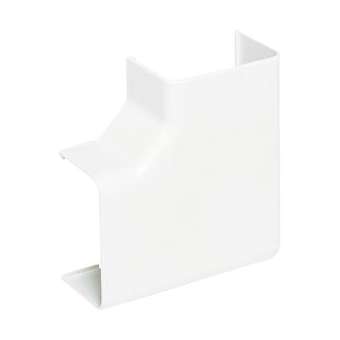 Angle plat - Pour goulotte de climatisation Viaclim 100x60mm - Blanc 9010|Planet wattohm-PLW16783