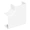 Angle plat - Pour goulotte de climatisation Viaclim 100x60mm - Blanc 9010