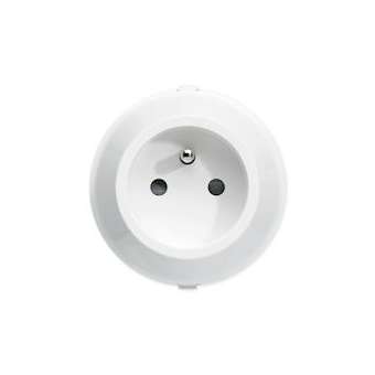 Prise Optima 2 pôles + terre blanche|Iboco-IBOB88100