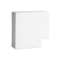 Angle plat pour TA-E 150x60 et TA-G 150x60 blanc