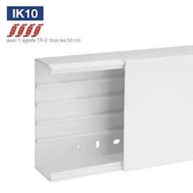Goulotte de distribution cloisonnable TA-G 150x60 1 compartiment blanche|Iboco-IBOB01788