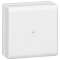 Boîte de dérivation saillie 110x110x50mm pour moulure DLPlus - blanc