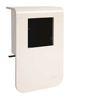 Support d'appareillage 45x45 pour plinthe SL20080 blanc Paloma|Hager-HAGSL200809709010