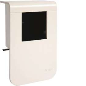 Support d'appareillage 45x45 pour plinthe SL20080 blanc Paloma|Hager-HAGSL200809709010