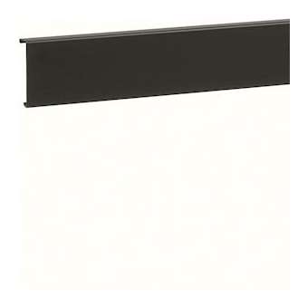 Couvercle pour plinthe SL20080 graphite noir|Hager-HAGSL2008029011