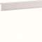 Couvercle pour plinthe SL20055 joint de mur, bl.