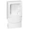 Cadre Appareillage saillie 1 poste pour moulures DLPlus épaisseur 16mm -blanc