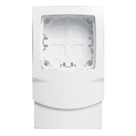 Cadre Appareillage saillie 1 poste pour moulures DLPlus épaisseur 20mm - blanc|Legrand-LEG031408