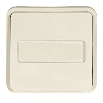 cubyko Inter VV porte-étiquette associable blanc IP55|Hager-HAGWNA006B