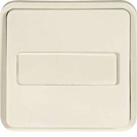 cubyko Inter VV porte-étiquette associable blanc IP55|Hager-HAGWNA006B