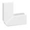 Angle plat variable pour moulure DLPlus 40x20mm - blanc