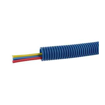 Conduit ICTA Chronofil D25mm 3x 6mm² bleu, rouge et vert et jaune - RAL5010|Legrand-LEG09046