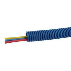 Conduit ICTA Chronofil D25mm 3x 6mm² bleu, rouge et vert et jaune - RAL5010|Legrand-LEG09046