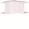 Angle intérieur variable lifea p LF/LFF40060 h57mm x p40mm RAL 9016 Pure