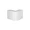 Angle extérieur variable de 70 à 120° pour TA-E 80x40 et TA-G 80x40 blanc