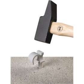 BIZCLIP simple D 25 mm PA 6 gris (x 100)|Bizline-BIZ710227
