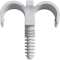 BIZCLIP double D 20 mm PA 6 gris (x 100)