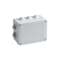 Boîte de dérivation étanche Pico 150x110 Prof. 70 grise à tétines IP55 960°C