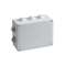 Boîte de dérivation étanche Pico 190x140 Prof. 70 grise à tétines IP55 960°C