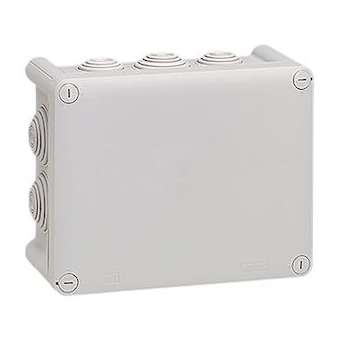 Boîte de dérivation rectangulaire Plexo dimensions 180x140x86mm - gris RAL7035|Legrand-LEG092052