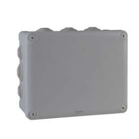 Mureva Box, boite de dérivation IP55 + embouts 225x175x100, gris|Schneider Electric-SCHENN05013