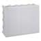 Boîte de dérivation rectangulaire - 310x240x124mm - fermeture 1/4 de tour - gris