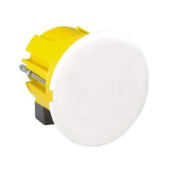 Boîte luminaire Batibox cloisons sèches avec couvercle de finition pour applique|Legrand-LEG089346