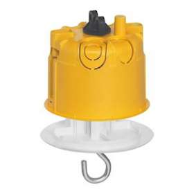 Boîte luminaire Batibox cloisons sèches couvercle DCL pour point de centre|Legrand-LEG089337