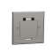 Unica System+ - Prise de sol XS IK08 IP44 - 2P+T - carrée métal|Schneider Electric-SCHINS52102